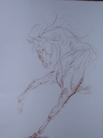 cheval sanguine